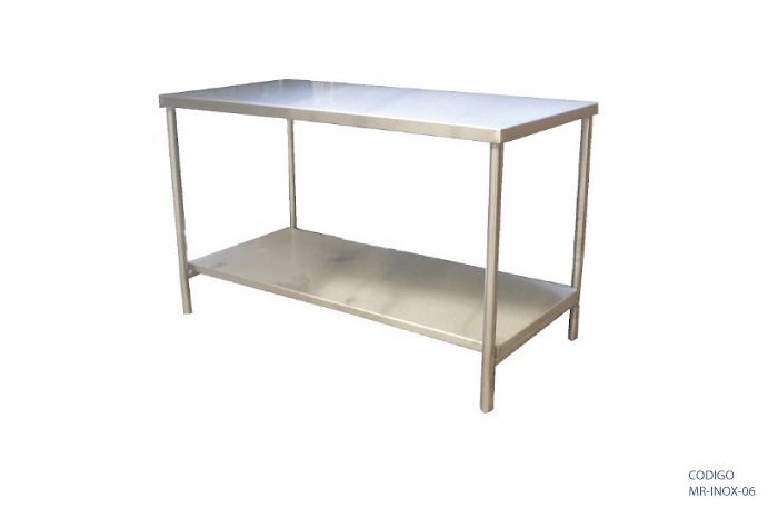 Mesa de trabajo en Acero Inoxidable