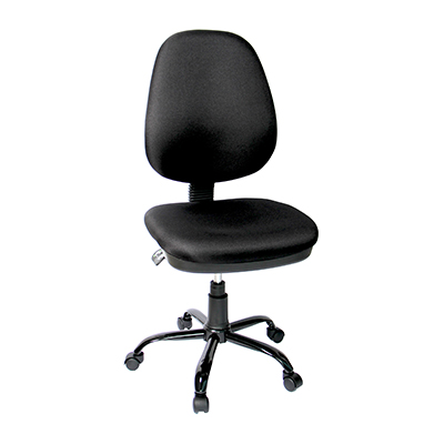 Silla Secretarial en damasco sin brazos